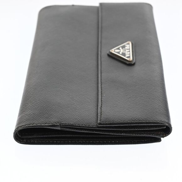 Auth Prada Saffiano Logos Leather Long #136475P17B and unbranded chain bundle - Picture 4 of 15